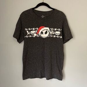 Disney Tim Burtons nightmare before Christmas graphic T-shirt/ size small